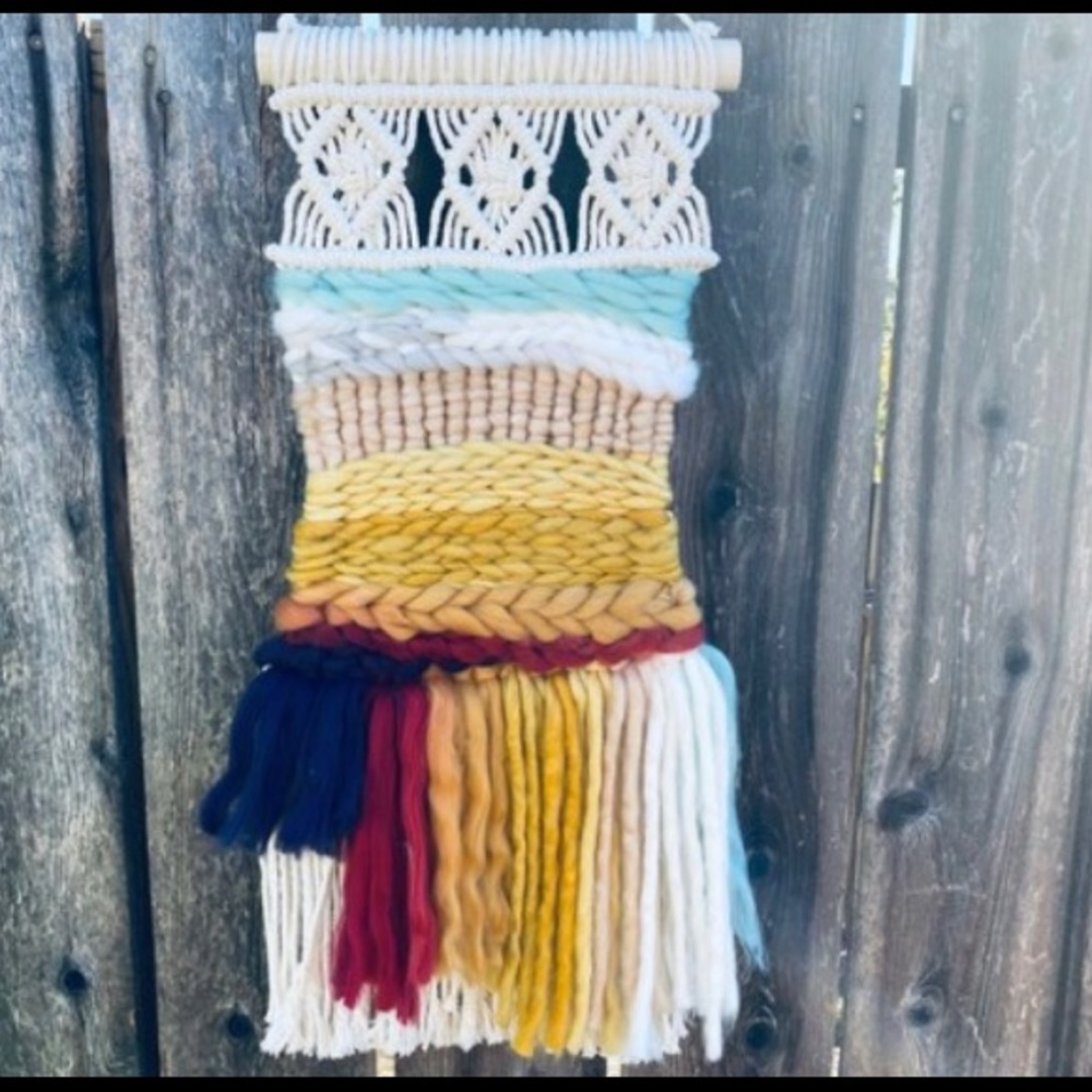 One of a Kind Macrame, Macraweave Sunrise